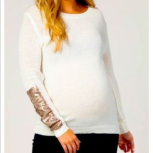NWT Pink Blush maternity size small